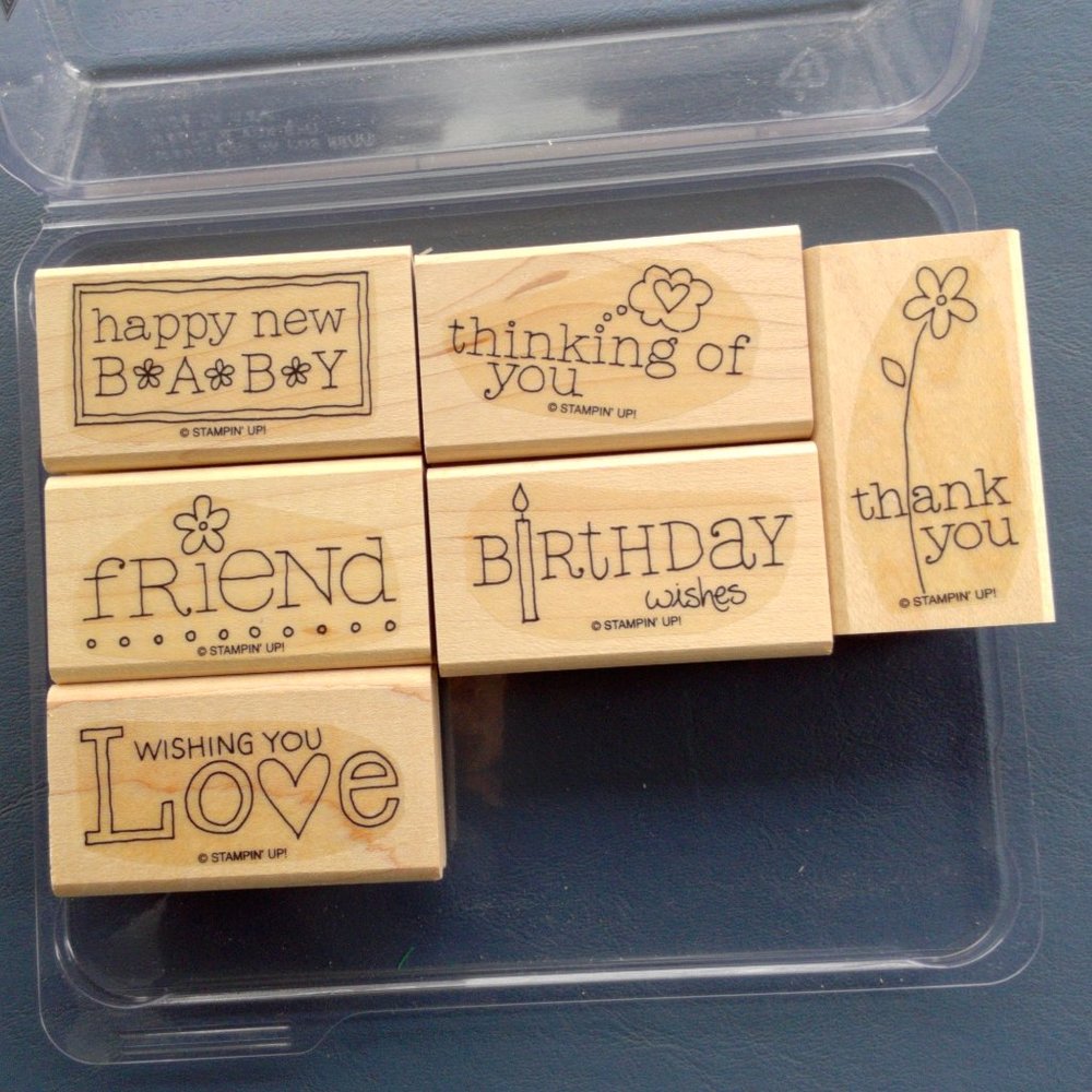 Stampin’ Up! For a Friend Rubber Stamp Set
